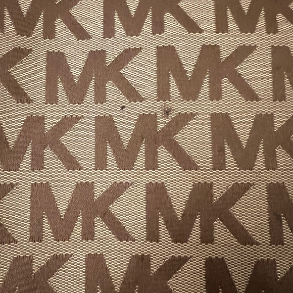 Michael Kors Tan Monogram Tote - Picture 2 of 14